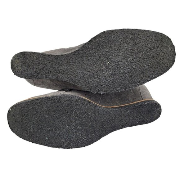 Earth Women's Sz 8.5 Suede Leather Bootie Charcoal Grey Memory Foam Exc Cond - Picture 8 of 9